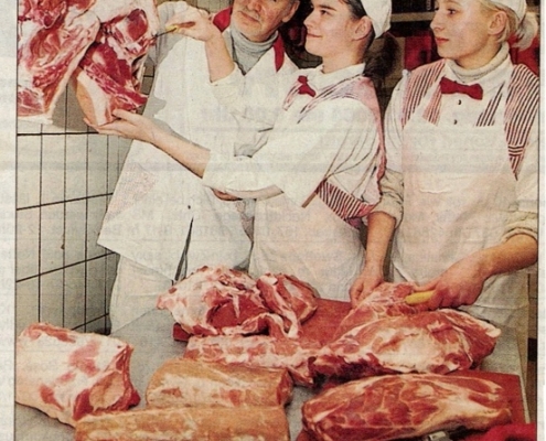Ausbildung in unserer Fleischerei hat Tradition Ausbildung in unserer Fleischerei hat Tradition